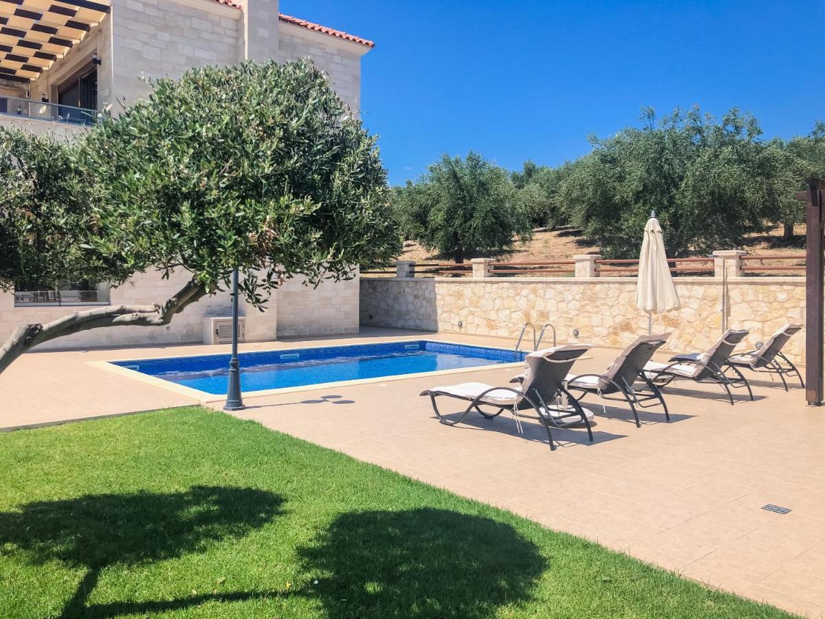 Levanda Luxury Stone Villa Kalyves Buitenkant foto