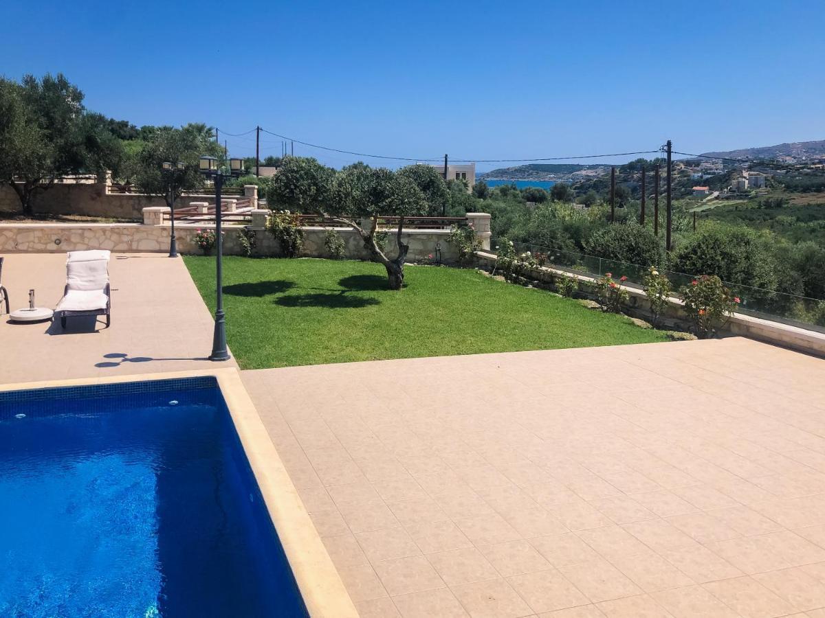 Levanda Luxury Stone Villa Kalyves Buitenkant foto