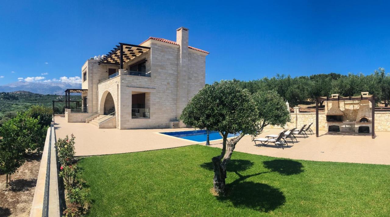 Levanda Luxury Stone Villa Kalyves Buitenkant foto