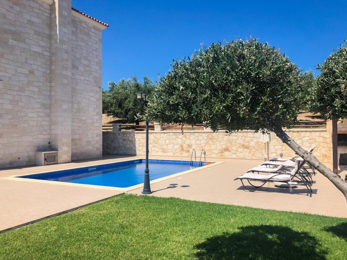 Levanda Luxury Stone Villa Kalyves Buitenkant foto