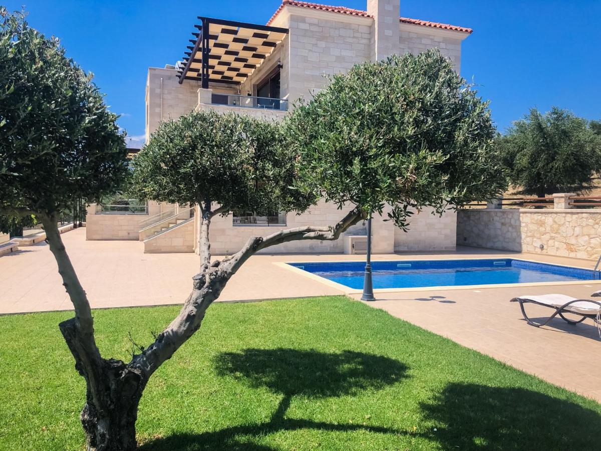 Levanda Luxury Stone Villa Kalyves Buitenkant foto